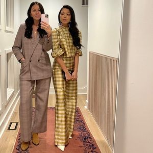 Batsheva Checkered Two-Piece Set